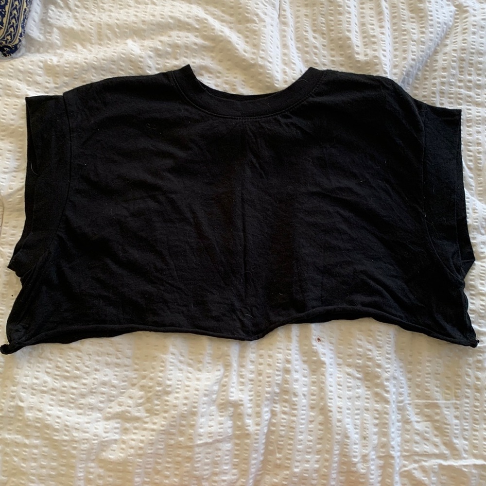 Black Crop Top